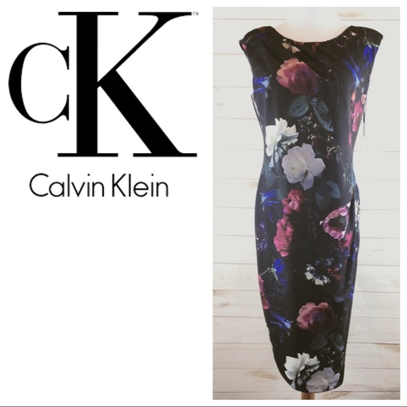 Calvin Klein Dresses & Skirts - Calvin Klein Floral Dress
